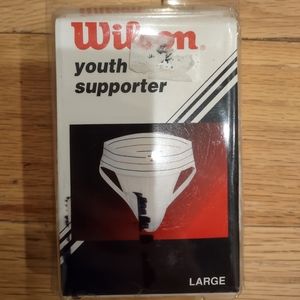Vintage Wilson Jockstrap Athletic Supporter USA Youth Large W825 New in Box